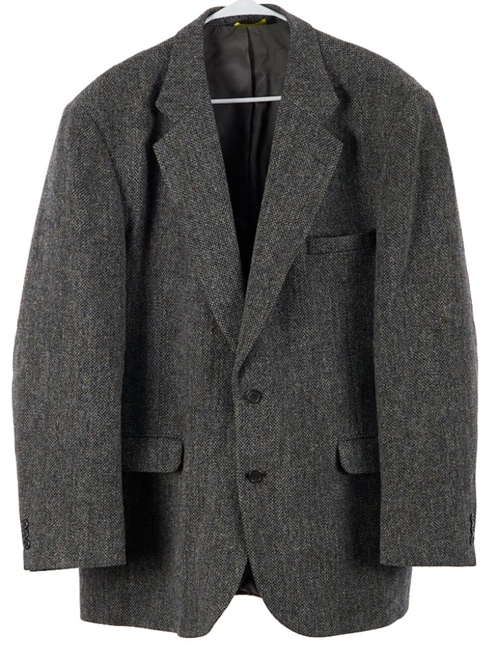 Vintage Harris Tweed Executive Collection Scottish Wool 2-Button Suit Jacket 46L